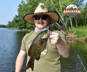 Smallmouth Bass in St. Croix River, MN
